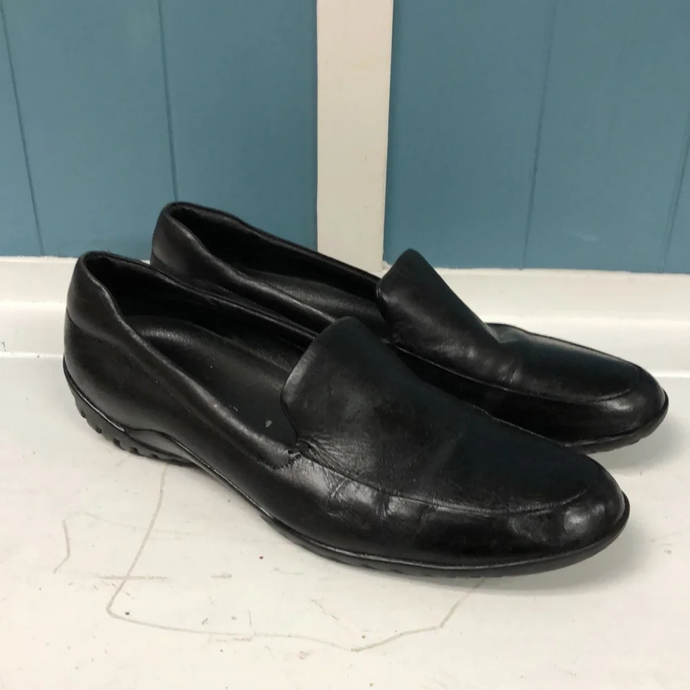 Donald J. Pliner Felipe leather‎ 9M slip on loafers